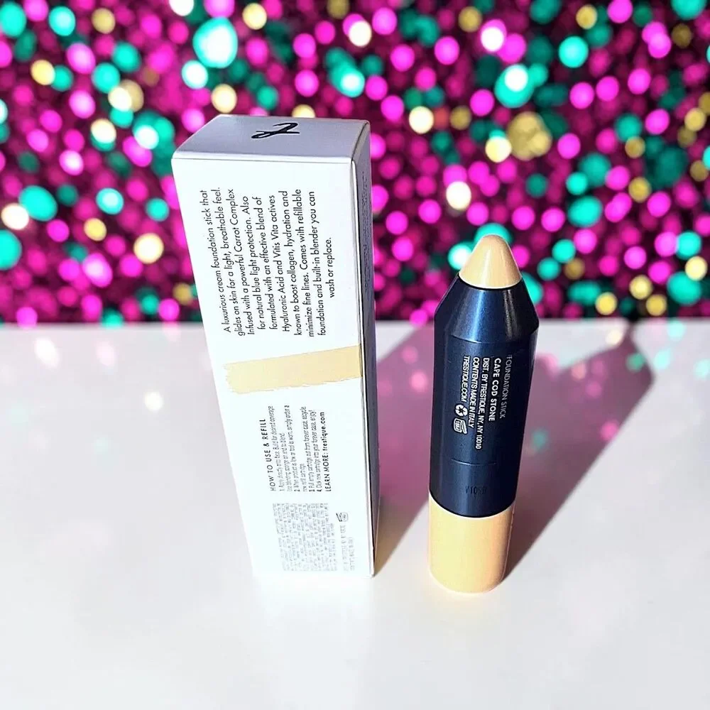 Trestique REFILLABLE Foundation Blender Stick in CAPE COD STONE NIB 0.21 oz